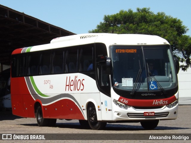 Helios Coletivos e Cargas 436 na cidade de Carazinho, Rio Grande do Sul, Brasil, por Alexandre Rodrigo. ID da foto: 11044344.