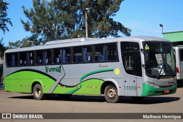 Turin Transportes 11010 na cidade de Ouro Branco, Minas Gerais, Brasil, por Matheus Henrique. ID da foto: 11044959.