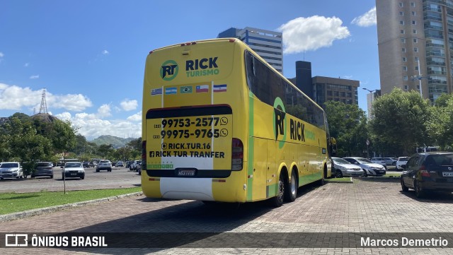 Transporte Rick Turismo 1416 na cidade de Vitória, Espírito Santo, Brasil, por Marcos Demetrio. Número da foto: #11043805.