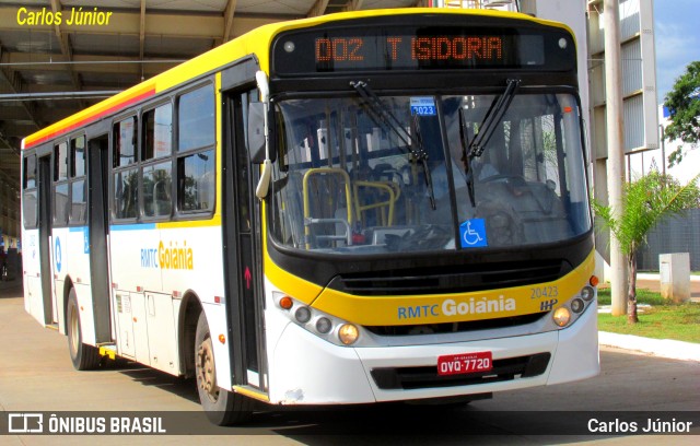 HP Transportes Coletivos 20423 na cidade de Goiânia, Goiás, Brasil, por Carlos Júnior. ID da foto: 11044874.