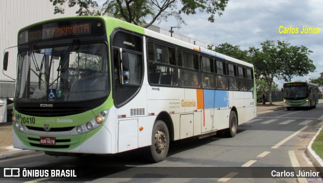 HP Transportes Coletivos 20410 na cidade de Goiânia, Goiás, Brasil, por Carlos Júnior. Número da foto: #11044204.