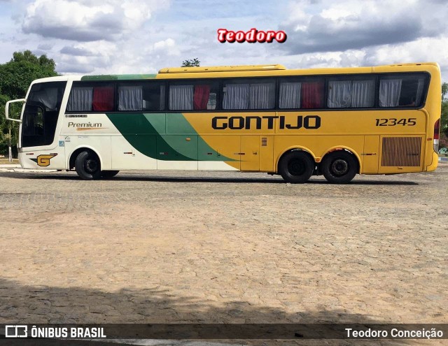 Empresa Gontijo de Transportes 12345 na cidade de Jeremoabo, Bahia, Brasil, por Teodoro Conceição. Número da foto: #11045881.