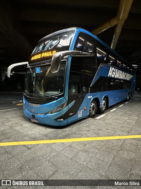 Viação Águia Branca 50780 na cidade de São Paulo, São Paulo, Brasil, por Marco Silva. Número da foto: #11044054.