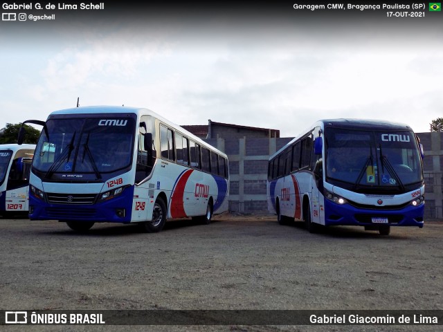 CMW Transportes 1248 na cidade de Bragança Paulista, São Paulo, Brasil, por Gabriel Giacomin de Lima. Número da foto: #11045929.