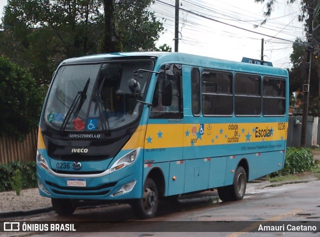 Transporte Acessível Unicarga 0236 na cidade de Curitiba, Paraná, Brasil, por Amauri Caetano. Número da foto: #11044205.