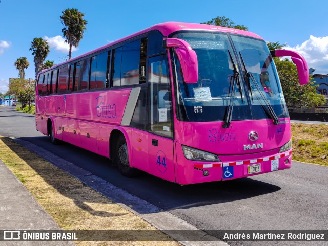 BIUSA 44 na cidade de La Uruca, San José, San José, Costa Rica, por Andrés Martínez Rodríguez. Número da foto: #11045000.