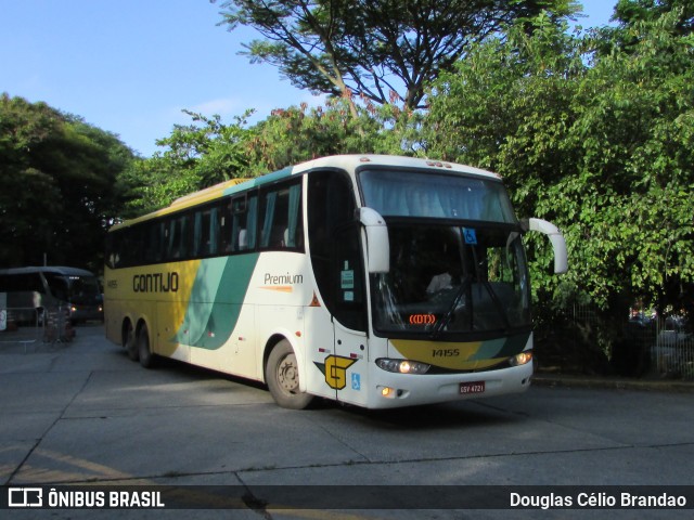 Empresa Gontijo de Transportes 14155 na cidade de São Paulo, São Paulo, Brasil, por Douglas Célio Brandao. ID da foto: 11044873.