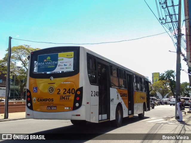 Auto Viação Cordeiro 2 240 na cidade de Campos dos Goytacazes, Rio de Janeiro, Brasil, por Breno Vieira. Número da foto: #11047881.
