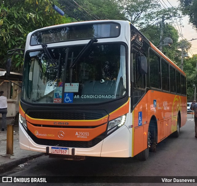 Empresa de Transportes Braso Lisboa A29093 na cidade de Rio de Janeiro, Rio de Janeiro, Brasil, por Vitor Dasneves. Número da foto: #11046722.
