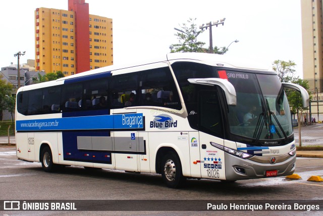 Auto Viação Bragança 18.026 na cidade de Pouso Alegre, Minas Gerais, Brasil, por Paulo Henrique Pereira Borges. Número da foto: #11048189.