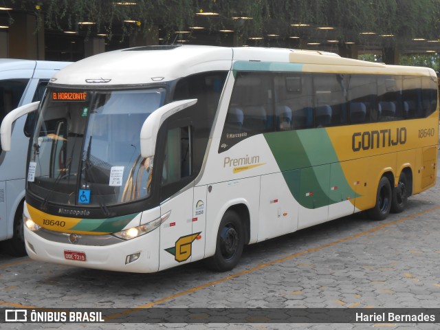 Empresa Gontijo de Transportes 18640 na cidade de Belo Horizonte, Minas Gerais, Brasil, por Hariel Bernades. ID da foto: 11049472.