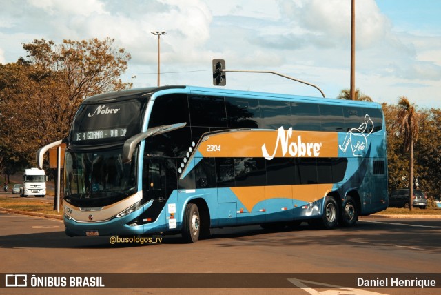 Nobre Turismo 2304 na cidade de Campo Grande, Mato Grosso do Sul, Brasil, por Daniel Henrique. Número da foto: #11050213.