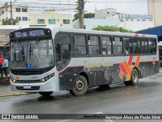 Rápido Campinas 14901 na cidade de Campo Limpo Paulista, São Paulo, Brasil, por Henrique Alves de Paula Silva. ID da foto: 11049123.