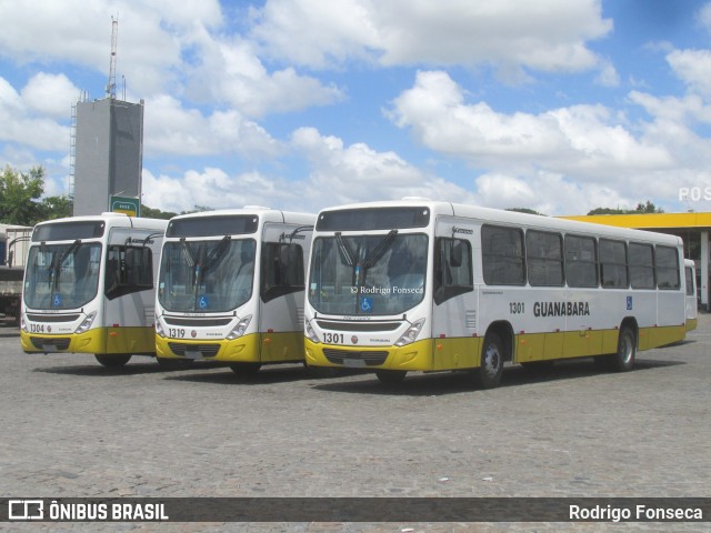 Transportes Guanabara 1301 na cidade de Messias, Alagoas, Brasil, por Rodrigo Fonseca. Número da foto: #11050540.