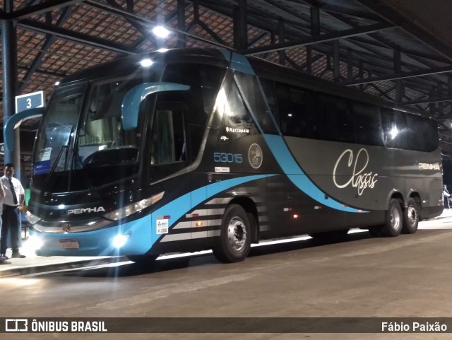 Empresa de Ônibus Nossa Senhora da Penha 53015 na cidade de Embu das Artes, São Paulo, Brasil, por Fábio Paixão. Número da foto: #11049029.