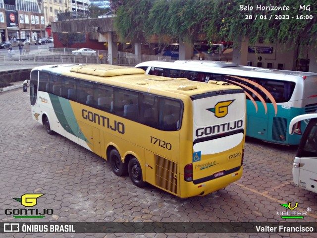 Empresa Gontijo de Transportes 17120 na cidade de Belo Horizonte, Minas Gerais, Brasil, por Valter Francisco. Número da foto: #11048707.