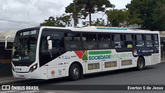 Auto Viação Redentor XY041 na cidade de Curitiba, Paraná, Brasil, por Everton S de Jesus. Número da foto: #11049004.