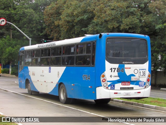 VB Transportes e Turismo 1784 na cidade de Campinas, São Paulo, Brasil, por Henrique Alves de Paula Silva. Número da foto: #11049250.
