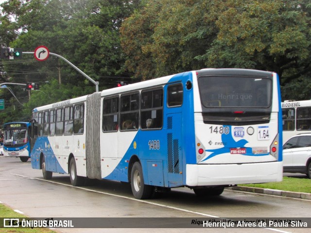 VB Transportes e Turismo 1480 na cidade de Campinas, São Paulo, Brasil, por Henrique Alves de Paula Silva. Número da foto: #11049251.