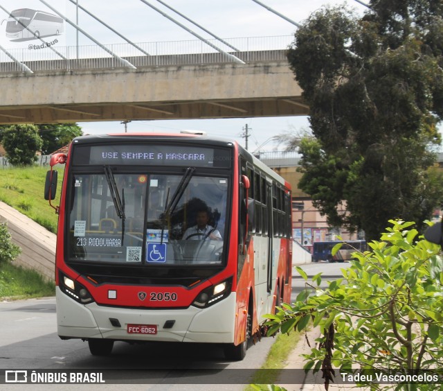 Itajaí Transportes Coletivos 2050 na cidade de Campinas, São Paulo, Brasil, por Tadeu Vasconcelos. Número da foto: #11048950.