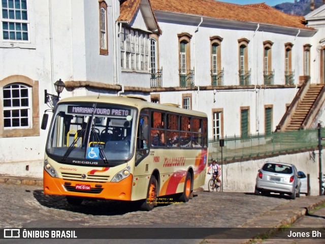 Transcotta Turismo 14080 na cidade de Ouro Preto, Minas Gerais, Brasil, por Jones Bh. ID da foto: 11049993.