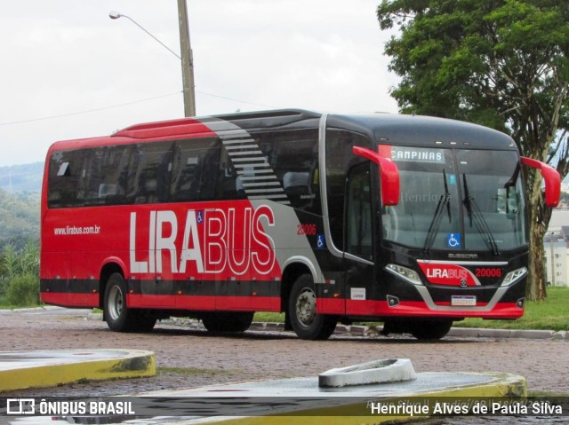 Lirabus 20006 na cidade de Jundiaí, São Paulo, Brasil, por Henrique Alves de Paula Silva. ID da foto: 11049137.