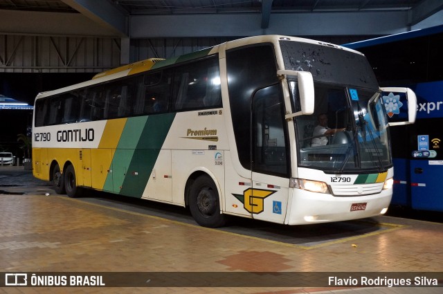 Empresa Gontijo de Transportes 12790 na cidade de Resende, Rio de Janeiro, Brasil, por Flavio Rodrigues Silva. ID da foto: 11050913.