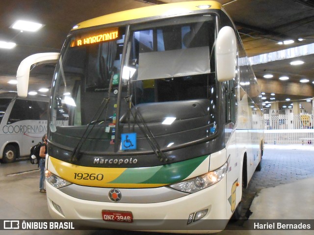 Empresa Gontijo de Transportes 19260 na cidade de Belo Horizonte, Minas Gerais, Brasil, por Hariel Bernades. Número da foto: #11048836.
