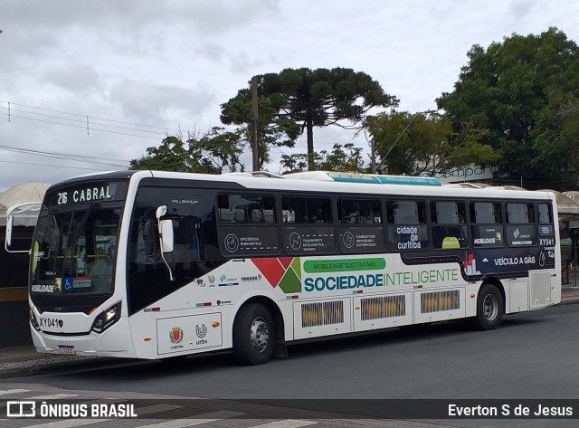 Auto Viação Redentor XY041 na cidade de Curitiba, Paraná, Brasil, por Everton S de Jesus. Número da foto: #11049010.