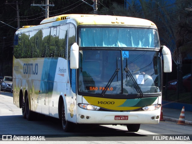 Empresa Gontijo de Transportes 14000 na cidade de São Paulo, São Paulo, Brasil, por FELIPE ALMEIDA. ID da foto: 11004521.