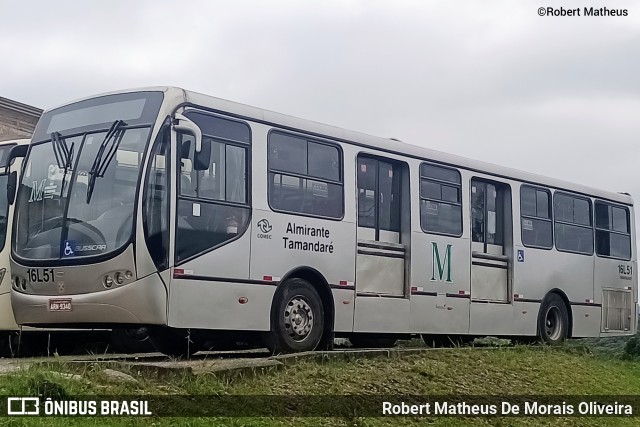 Viação Tamandaré 16L51 na cidade de Almirante Tamandaré, Paraná, Brasil, por Robert Matheus De Morais Oliveira. Número da foto: #11005652.