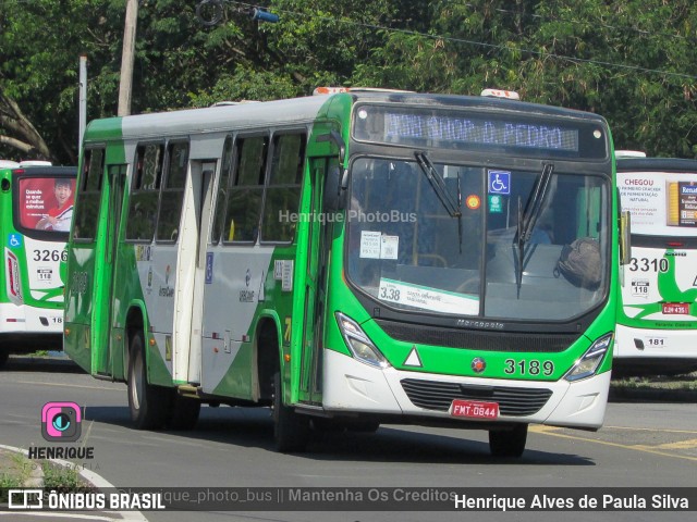 VB Transportes e Turismo 3189 na cidade de Campinas, São Paulo, Brasil, por Henrique Alves de Paula Silva. ID da foto: 11005955.