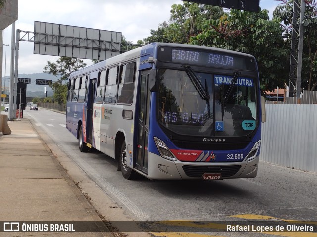 Viação Transdutra 32.650 na cidade de Guarulhos, São Paulo, Brasil, por Rafael Lopes de Oliveira. Número da foto: #11003372.
