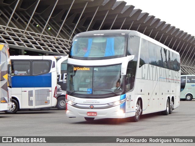 Auto Viação Catarinense 3379 na cidade de Florianópolis, Santa Catarina, Brasil, por Paulo Ricardo  Rodrigues Villanova. Número da foto: #11004599.
