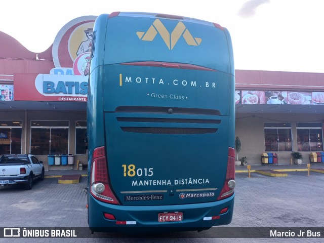 Viação Motta 18015 na cidade de São José do Rio Preto, São Paulo, Brasil, por Marcio Jr Bus. Número da foto: #11003320.