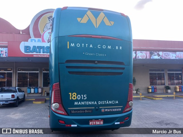 Viação Motta 18015 na cidade de São José do Rio Preto, São Paulo, Brasil, por Marcio Jr Bus. ID da foto: 11003320.