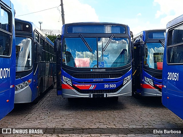Auto Viação Urubupungá 20.503 na cidade de Osasco, São Paulo, Brasil, por Elvis Barbosa. Número da foto: #11005193.