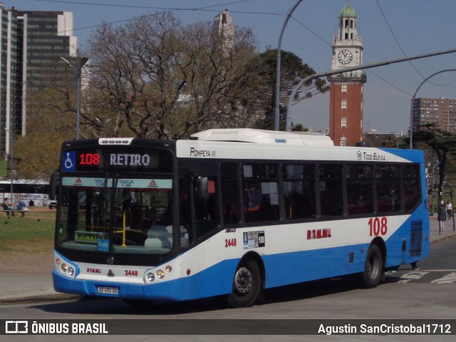 Empresa de Transporte Teniente General Roca 2448 na cidade de Ciudad Autónoma de Buenos Aires, Argentina, por Agustin SanCristobal1712. Número da foto: #11005198.