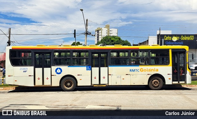 HP Transportes Coletivos 20469 na cidade de Goiânia, Goiás, Brasil, por Carlos Júnior. Número da foto: #11004638.