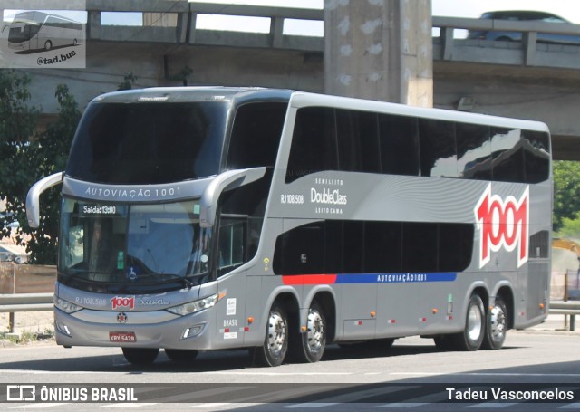 Auto Viação 1001 RJ 108.508 na cidade de Rio de Janeiro, Rio de Janeiro, Brasil, por Tadeu Vasconcelos. Número da foto: #11005665.