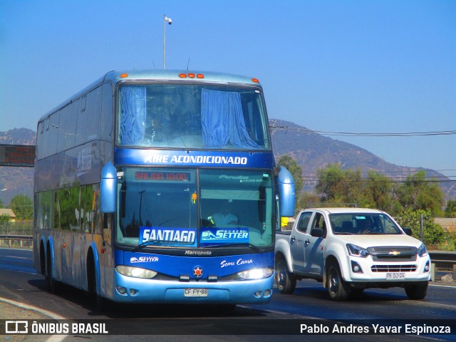 Pullman Setter 112 na cidade de San Fernando, Colchagua, Libertador General Bernardo O'Higgins, Chile, por Pablo Andres Yavar Espinoza. ID da foto: 11005707.