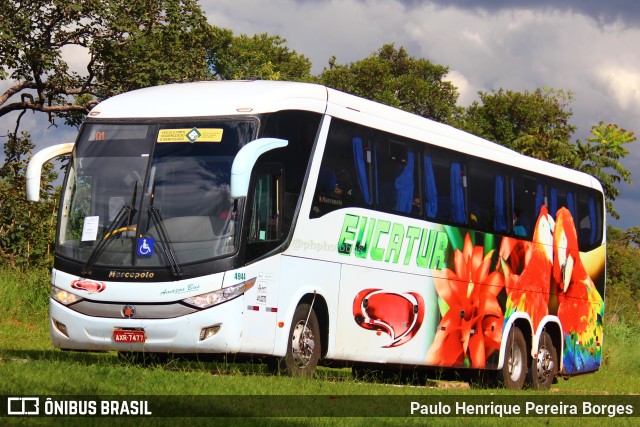 Eucatur - Empresa União Cascavel de Transportes e Turismo 4944 na cidade de Brasília, Distrito Federal, Brasil, por Paulo Henrique Pereira Borges. ID da foto: 11004690.