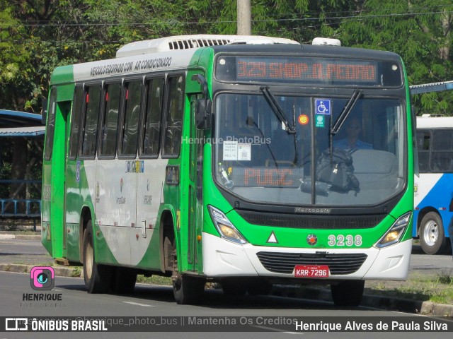 VB Transportes e Turismo 3238 na cidade de Campinas, São Paulo, Brasil, por Henrique Alves de Paula Silva. ID da foto: 11005952.