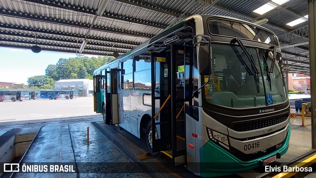 Auto Viação Urubupungá 00416 na cidade de Osasco, São Paulo, Brasil, por Elvis Barbosa. Número da foto: #11003598.