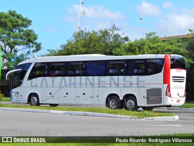 Auto Viação Catarinense 3367 na cidade de Florianópolis, Santa Catarina, Brasil, por Paulo Ricardo  Rodrigues Villanova. ID da foto: 11004591.