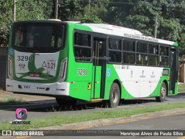 VB Transportes e Turismo 3290 na cidade de Campinas, São Paulo, Brasil, por Henrique Alves de Paula Silva. ID da foto: 11005954.