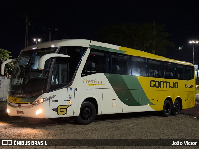 Empresa Gontijo de Transportes 18620 na cidade de Teresina, Piauí, Brasil, por João Victor. ID da foto: 11005388.