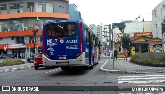 Next Mobilidade - ABC Sistema de Transporte 80.229 na cidade de Santo André, São Paulo, Brasil, por Matheus Oliveira. Número da foto: #11053624.
