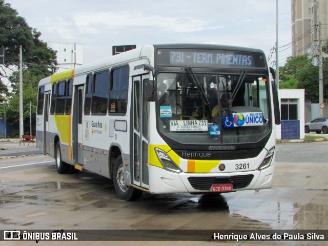 Viação Campo dos Ouros 3261 na cidade de Guarulhos, São Paulo, Brasil, por Henrique Alves de Paula Silva. Número da foto: #11053263.