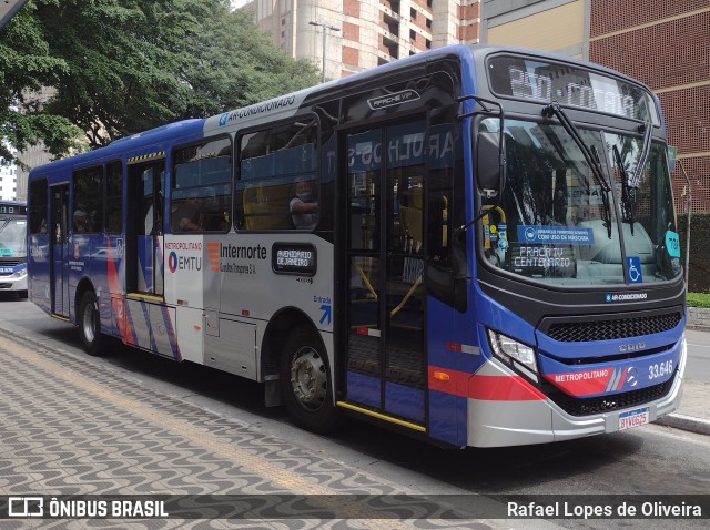 Guarulhos Transportes 33.646 na cidade de Guarulhos, São Paulo, Brasil, por Rafael Lopes de Oliveira. Número da foto: #11051242.